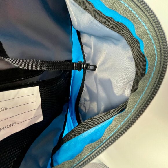 L.L.Bean Sling Crossbody Backpack Unisex Blue & Gray - Picture 6 of 11